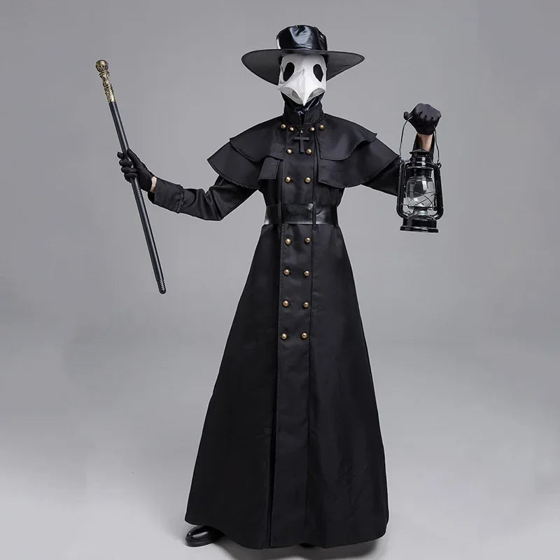 Medieval Steampunk Robe Cloak