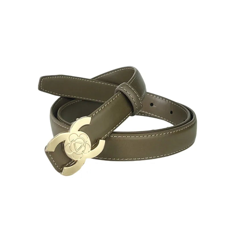 Luxury Gothic Designer Letter Belt