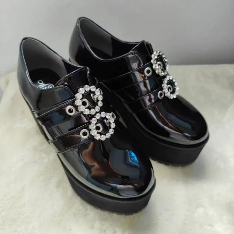 Patent Leather JK Gothic High Heel