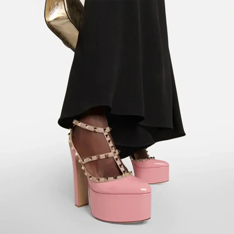 Thick Sole Sandals Gothic High Heel