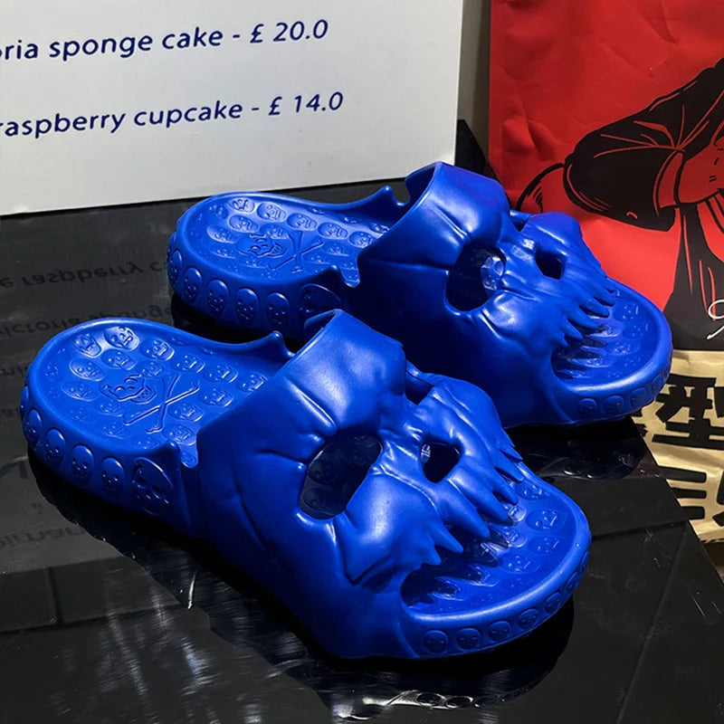 Skull Gothic Platform Sandal