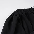 Flowy Sleeve Chiffon Corset