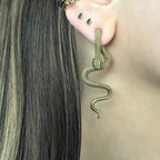 Exaggerated Snake Irregular Hanging Earring