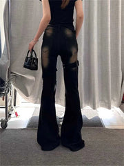 Vintage Denim Cargo Pants