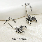 Vintage Dragonfly Carved Bohemian Dangle Earring