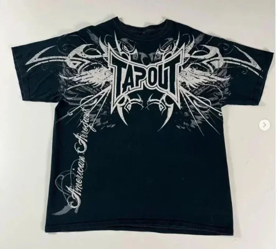 Vintage Hip Hop Oversized Gothic T-shirt Main image