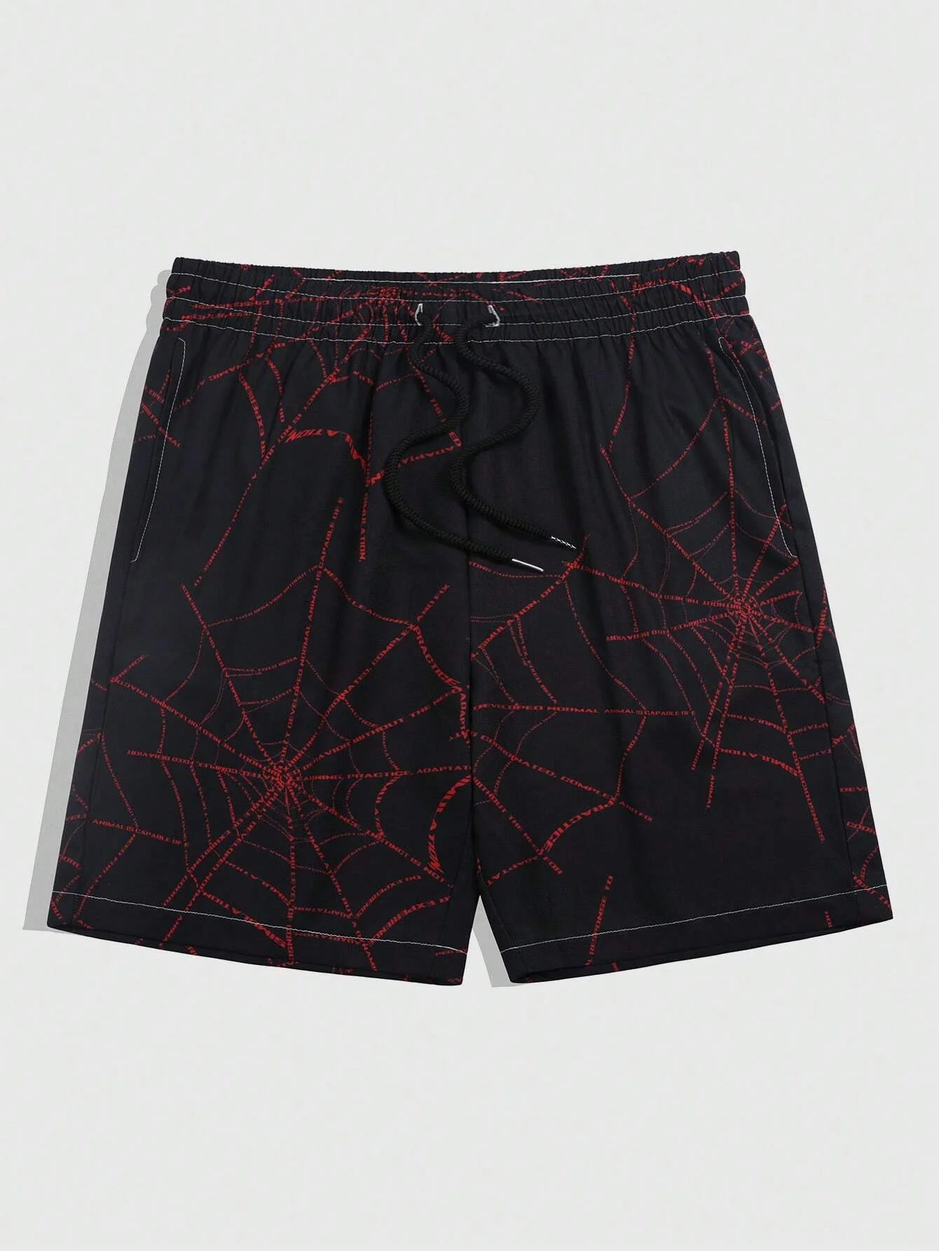 Spider Web Print Quick-Dry Shorts Secondary image