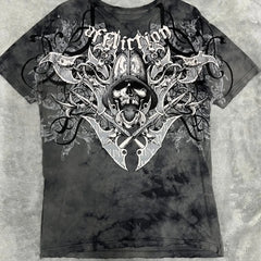 Old Money Graphic Cotton T-shirt