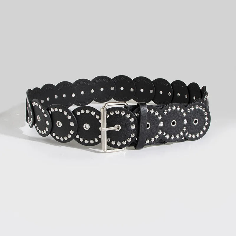 Personalized Gothic Round Rivet Waist Belt Secondary image