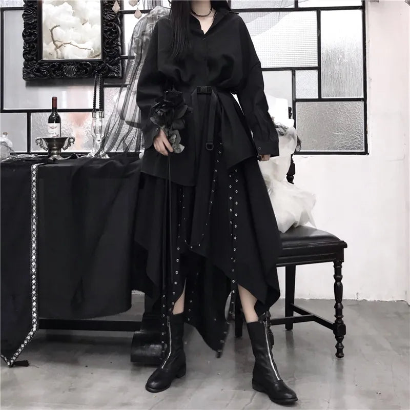 Steampunk Victorian Gothic Skirt Main image