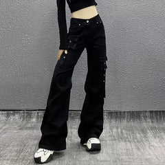 Slim Fit Flared Pants