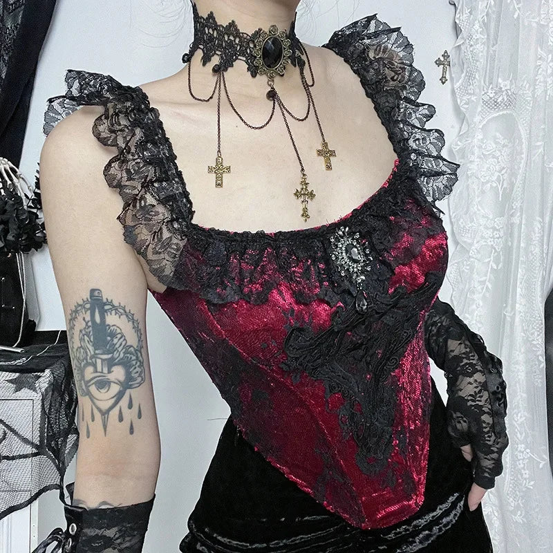 Dark Tone Bustier Corset Secondary image
