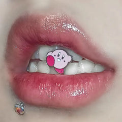 Cartoon Spike Anime Titanium Steel Tongue Ring