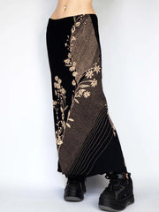 Patchwork Lace Irregular Skirt