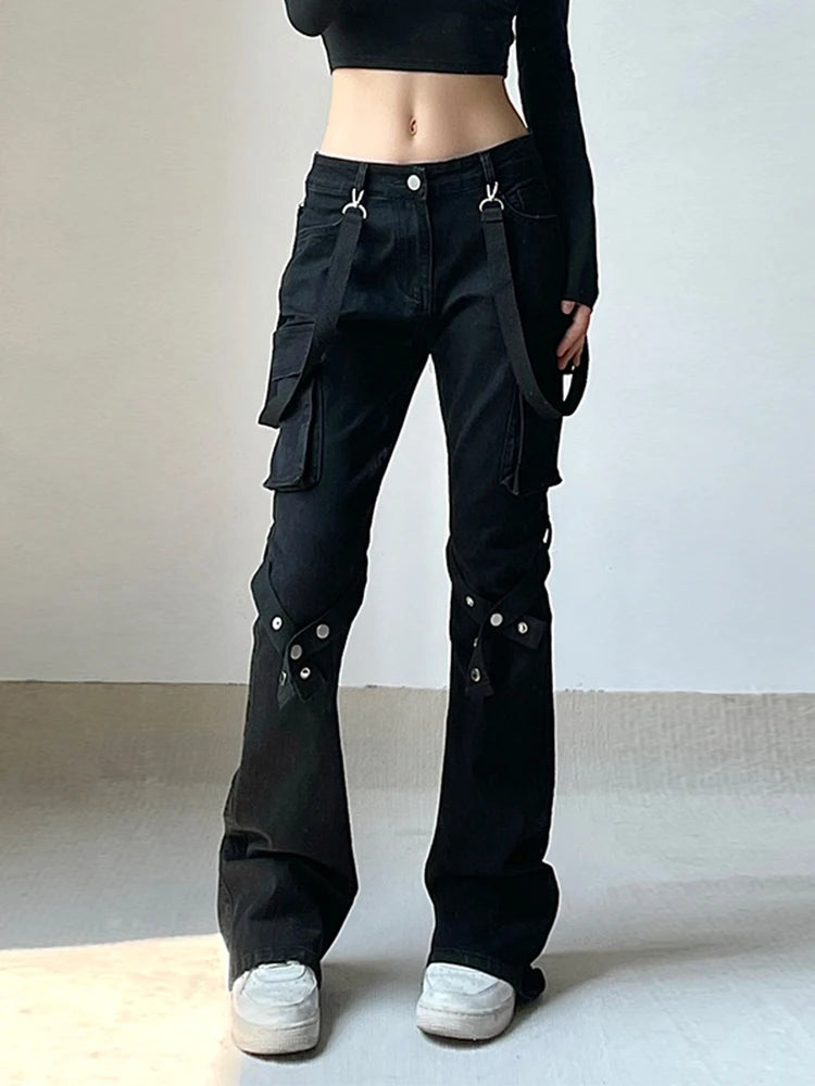 AltGoth E-girl Gothic Straight Pant Main image