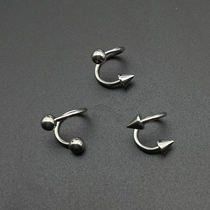 S-Shape Vajinal Helix Lip Stud