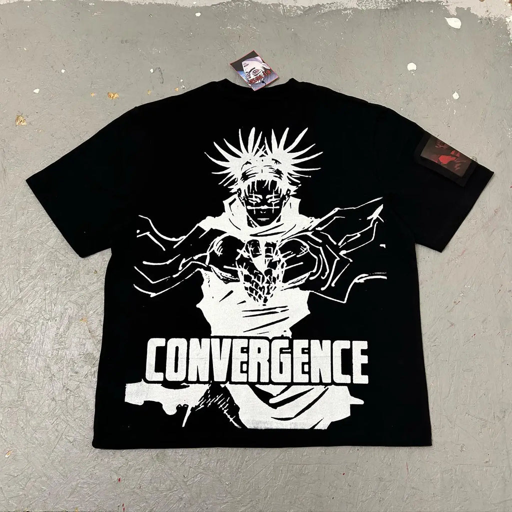 Japanese Hip Hop Graphic Cotton T-shirt