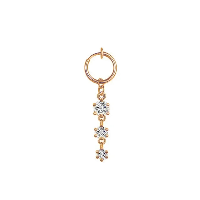 Fashion Butterfly Gothic Fake Belly Ring