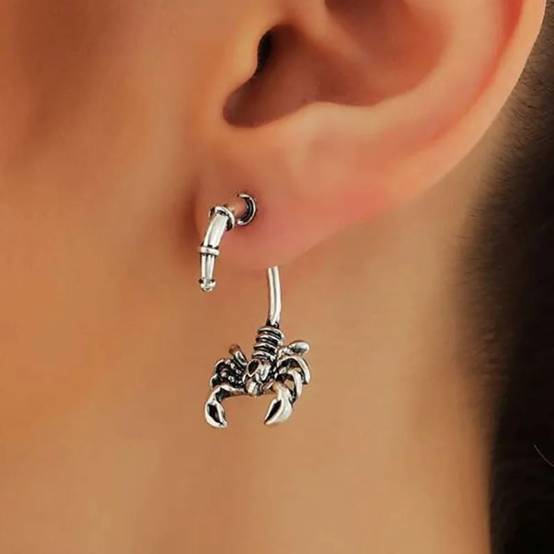 Vintage Dragonfly Carved Bohemian Dangle Earring Main image