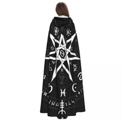 Zodiac Embroidered Cloak