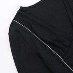 Gothic V-Neck Flare Sleeve Blouse