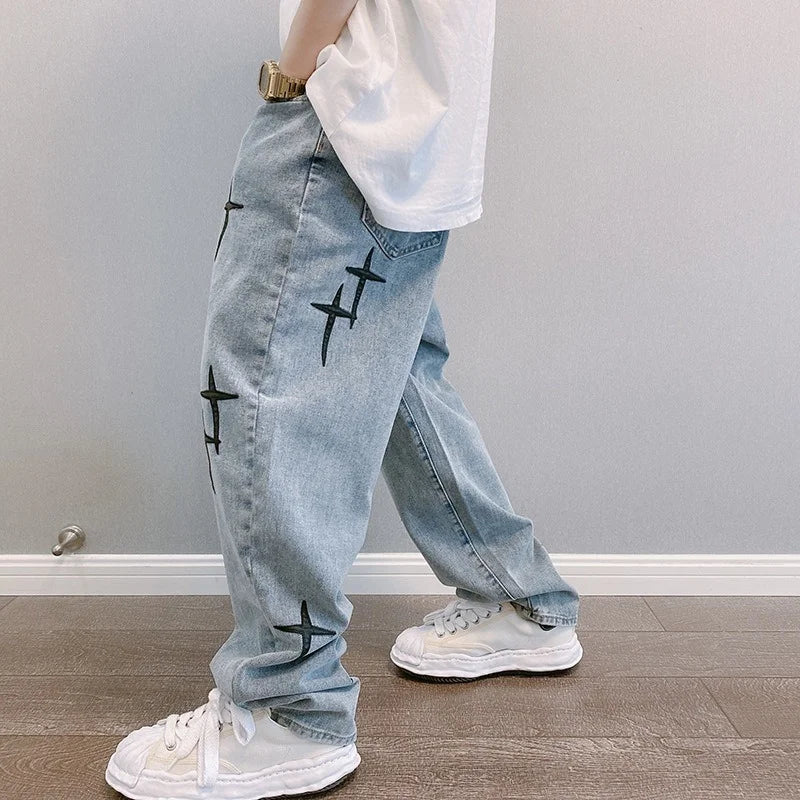 Printed Wide Leg Pants