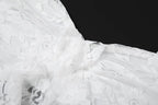 Irregular Hem Ruffle Midi Dress