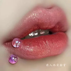 Laser Gradient Acrylic Light Lip Stud