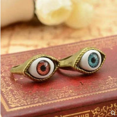 Gothic Eyeball Punk Ring