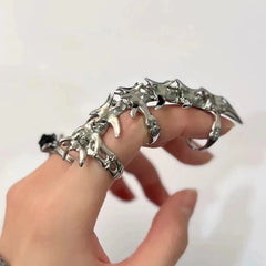 Bohemian Snake Gothic Ring