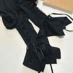 Lolita Ruffle Flare Sleeve Blouse