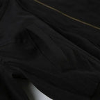 Retro Zip Up Stand Collar Jacket
