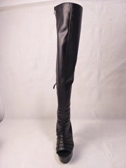 Gothic Pole Dance Over Knee Fetish Boot