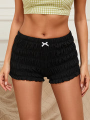 Ruffle Ruched Bloomer Short