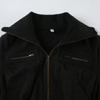 Turtleneck Slim Bomber Jacket