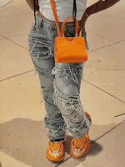 Tassel Gothic High Waist Pant