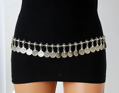 Beach Gothic Tassel Body Waist Chain Belt