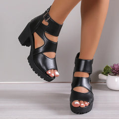 High Heel Gothic Platform Sandal