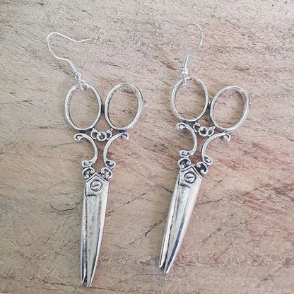 Vintage Fairy Wings Grunge Hanging Earring