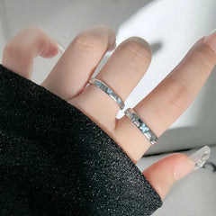 Creative Couple Handshake Gothic Ring