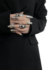 Y2K Armour Punk Gothic Ring