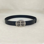 Unisex Gothic Cross Rivet Belt