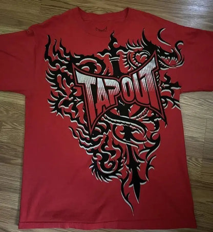 Gothic Retro Oversized Cotton T-shirt