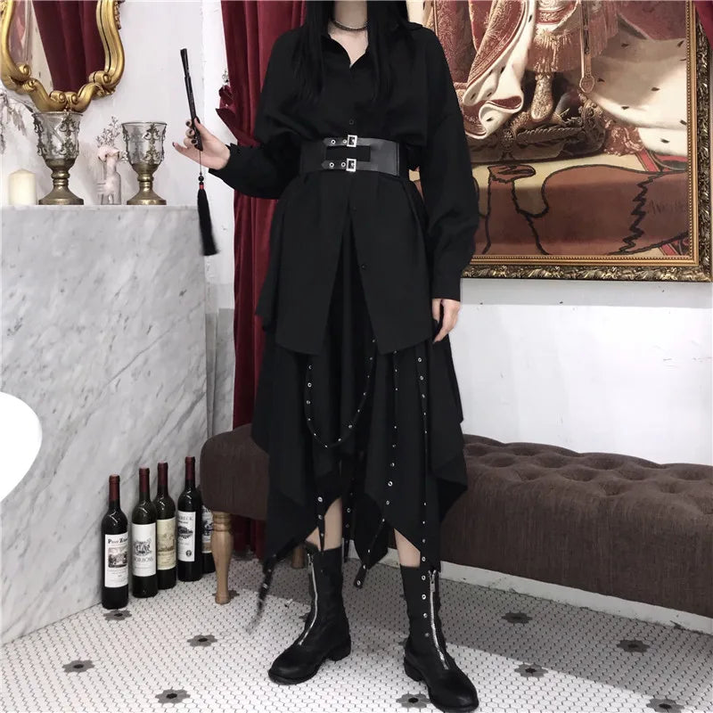 Steampunk Victorian Gothic Skirt