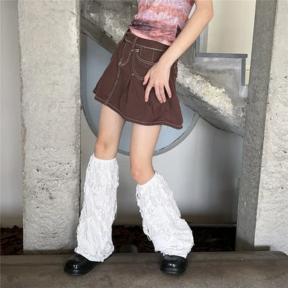 Gothic Ripped Punk Leg Sock