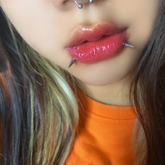 Shark Goth Cyber Lip Stud