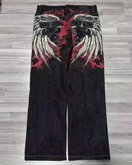 Dark Devil Wide Leg Pants
