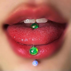 Fashion Acrylic Ear Nipple Wear Tongue Ring