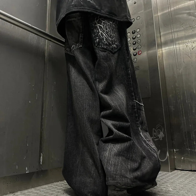 Gothic Retro Mopping Pant