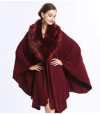 Loose Bat Sleeve Poncho Cloak
